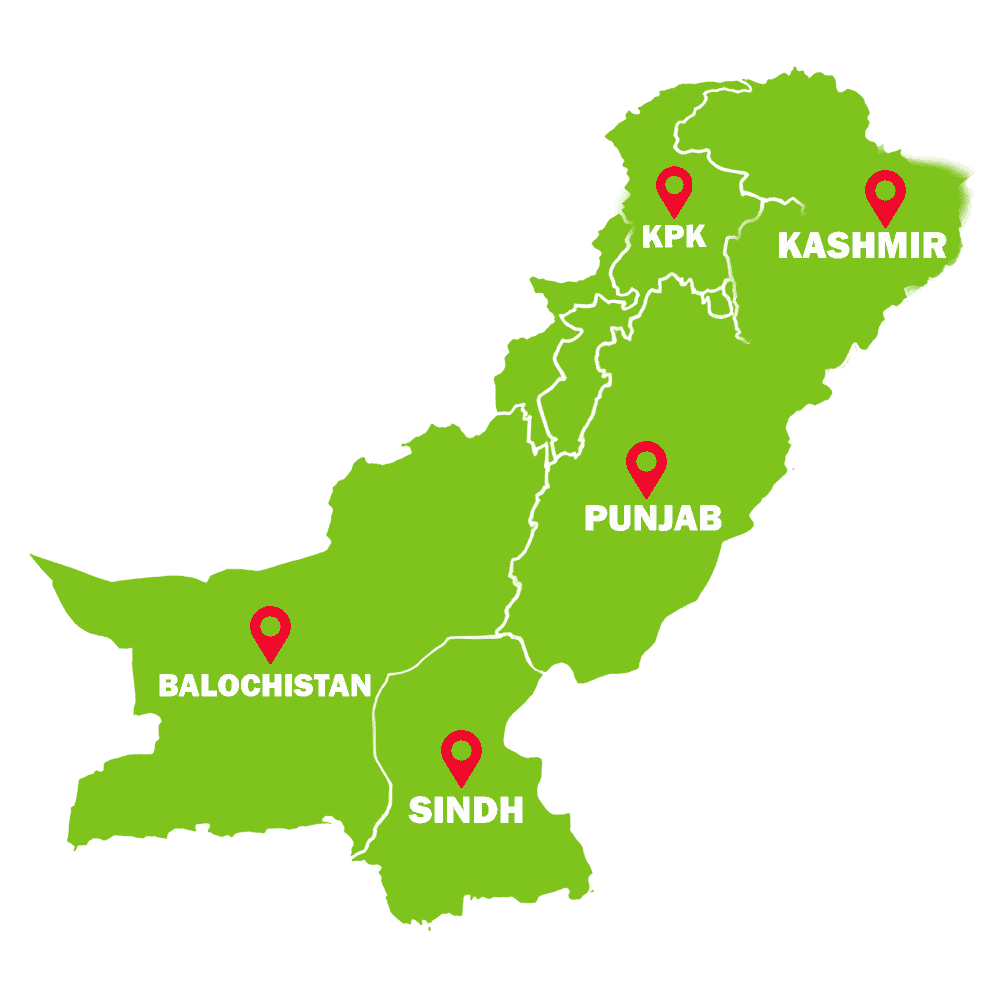 Map of Pakistan